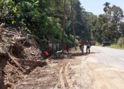 Perbaikan Jalan Lintas di Desa Bener Bepapah, Aceh Tenggara Sedang Berlangsung