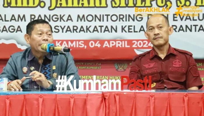 Berikan Penguatan Tusi Pemasyarakatan, Kakanwil Kumham Sumut : Jaga Marwah Pemasyarakatan