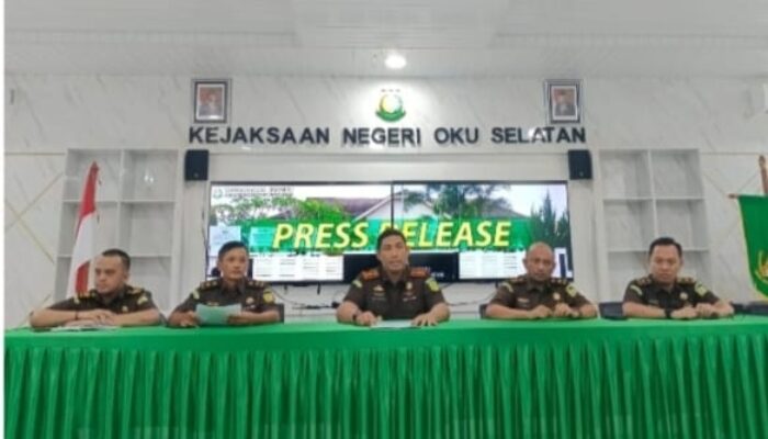 Terkait Pembangunan USB SMA Negeri II Buay Pemaca Kejari Okus Tetapkan Dua Tersangka