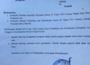 Larangan Pungutan di Sekolah oleh Kepala Dinas Pendidikan Aceh Tenggara, Sesuai Peraturan Peresiden dan Menteri Pendidikan