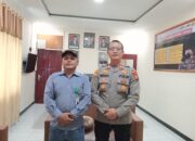 Kapolsek Pangkalan Kuras Sambut Baik Silaturahmi Pimpinan Umum Khabarterkini.co