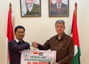 Pj Bupati Aceh Tenggara Serahkan Langsung Berupa Bantuan / Solidaritas, Berupa Donasi Kepada Dubes Palestina