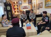 Jalin Silahturahmi dan Sinergitas Karutan Rengat Beserta Jajaran Sambangi Polres Inhu