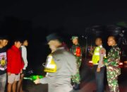 Patroli Sinergi  Polsek, Koramil, dan Kecamatan Sragi, Ciptakan Kamtibmas yang Aman dan Kondusif Selama Pilkada 2024