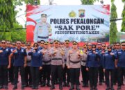 Kapolres Lepas Tim Walpri Calon Bupati dan Calon Wakil Bupati Pekalongan