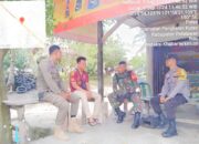 Bhabinkamtibmas, Bhabinsa, dan Satpol PP Gencarkan Sosialisasi Empat Poin Penting Menuju Pilkada 2024 di Pangkalan Kuras Pelalawan