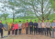 Plt Bupati Risnawanto Dampingi Dansat Brimob Polda Sumbar Tinjau Lokasi Pembangunan Markas Brimob di Pasaman Barat