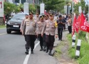 Polres Boyolali Gelar Ops Zebra Bersinergi dengan Dishub, Samsat Berikan Souvenir dan Leavlet Pengguna Jalan