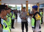 Polres Pasbar Kerahkan Ratusan Personel Pengamanan Kegiatan Debat Kedua Paslon Bupati dan Wabup Pasaman Barat