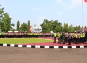 Pastikan Keamanan Kampanye Terbuka Paslon Bupati, Ratusan Personil Gabungan Dikerahkan