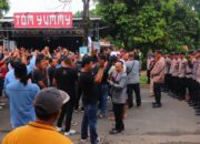 Peserta Aksi Damai dari AMKP  Sampaikan Terima Kasih Kepada Polisi Atas Pengamanannya