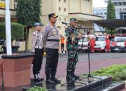 Polres Pekalongan Gelar Apel Kesiapan Penanganan Bencana 2024