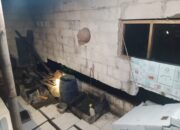 Dua Rumah Milik Warga Kandangserang Pekalongan Amblas Hingga 1 Meter