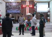 Kapolres Bersama Unsur Forkopimda Kabupaten Pekalongan Cek Gereja dan Pos Pengamanan Lilin Candi 2024