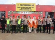 Kunjungi Pos Yan Rest Area 338A Pekalongan, Kapolres : Kita Pastikan Pengamanan Nataru Berjalan Aman dan Lancar