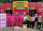 Ketua Bhayangkari Cabang Pekalongan Kunjungi Pos Pengamanan dan Pos Pelayanan Ops Lilin Candi 2024