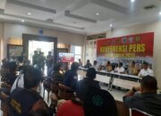 Polres Aceh Tenggara Gelar Konferensi Pers Akhir Tahun 2024