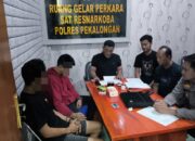 Bawa Sabu, Dua Pria Diamankan Polres Pekalongan Satu Diantaranya Residivis