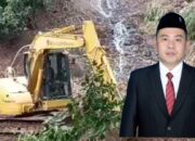 Eko Afriyanto, SH Bantu Alat Berat Eskavator Untuk Buka Akses Tiga Desa Terisolir di Lebakbarang