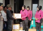 Bakti Sosial Bhayangkari Peduli, Salurkan Bantuan Kepada Korban Terdampak Bencana Alam