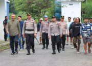 Kapolres Boyolali Pantau Langsung Pengamanan dan Beri Semangat Personel dalam Laga Liga 4 Jateng 2024/2025