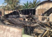 Empat Rumah di Desa Biak Muli Aceh Tenggara Ludes Terbakar, 12 Jiwa Mengungsi