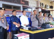 Polres Pekalongan Gelar Konferensi Pers Hasil dari Kegiatan Rutin yang Dioptimalkan