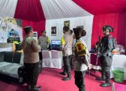 Kapolres Pekalongan Cek Pos Pam Ops Ketupat Candi, Pastikan Pengamanan Arus Mudik di Wilayahnya Berjalan Lancar