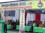 Kapolres Pekalongan Resmikan Posko Mudik 2025 Ansor-Banser