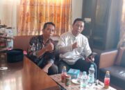 Sugianto, Wartawan Khabarterkini.co, Jalin Silaturahmi dengan Kades Beringin Indah Bahas Kemajuan Desa