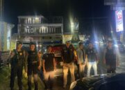 Kanit Tipiter Polres Pekalongan Pimpin Patroli Malam Saat Libur Idul Adha