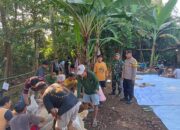 Polres Pekalongan dan Polsek Jajaran Pantau Pemotongan Hewan Kurban