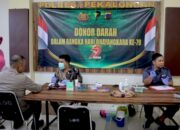 Gelar Donor Darah Kapolres Pekalongan Bentuk Kepedulian Polri Sekaligus Menyambut HUT Bhayangkara Ke-79