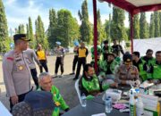 Polres Pekalongan Gelar Bakti Kesehatan Gratis Kepada Pengemudi Ojek