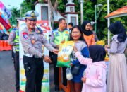 GPM yang Digelar Polres Pekalongan di CFD Kajen Diserbu Warga, 2 Ton Beras Ludes Seketika