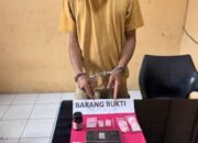 Polsek Bilah Hilir Bekuk Gembong Narkoba, Barang Bukti 6,05 Gram Sabu Diamankan