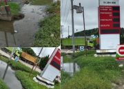 Diduga Buang Limbah Toilet ke Selokan, SPBU 14284658 Palas di Pelalawan Disorot Publik.