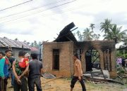 Si Jago Merah Hanguskan Dua Rumah Warga di Kenagarian Simpang Tonang Selatan, Dua Koto, Pasaman