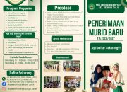 Wujudkan Generasi Cerdas Berkarakter: MIS Muhammadiyah Sei Jernih Talu Buka Pendaftaran Murid Baru 2026/2027
