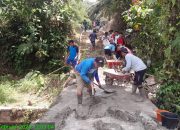 Sambut Bulan Ramadhan 1447 H, Ninik Mamak dan Warga Kampung Baru Gelar Aksi Gotong Royong Massal di Tiga Titik Strategis
