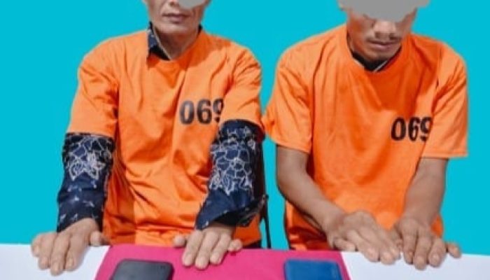 Grebek Peternakan Ayam di Bunut, Polisi Tangkap Dua Pengedar Sabu Jaringan KS