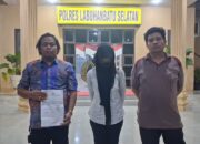 Dampingi Pelaporan ke Polres Labusel, Guntur Erixon Minta Kasus Dugaan Pelecehan Dikawal